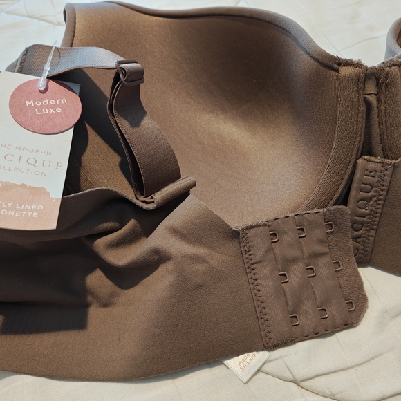 Cacique Taupe T-Shirt Bra with Adjustable Straps 38C - Picture 4 of 4